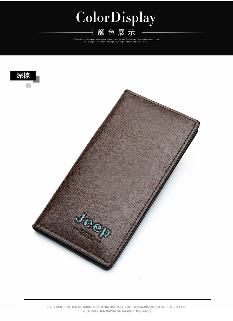 赠品长款 男士钱包长款包时尚商务男手拿包休闲牛皮手包详情52