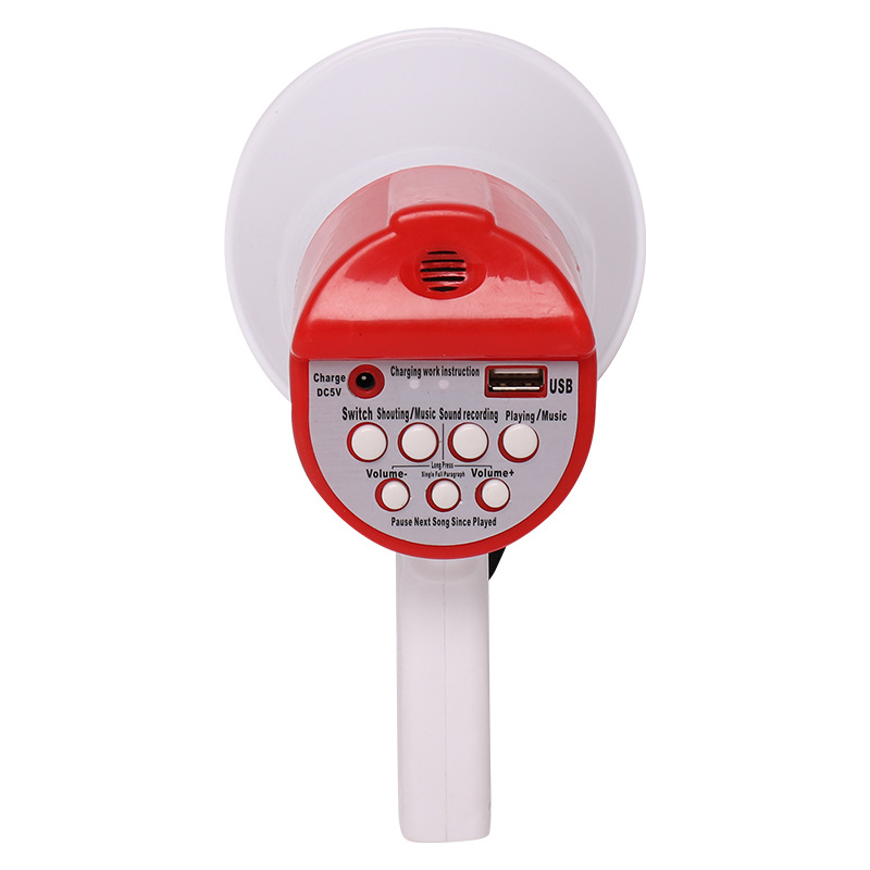 Outdoor street vending loudspeaker, portable charging, high-power handheld loudspeaker, USB/recording for 240 seconds pic 25