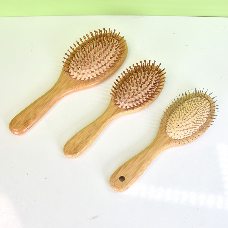 厂家直销木质气囊梳楠竹按摩梳大号梳子按摩头皮经络梳气垫梳现货详情24