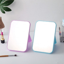 卡通猫耳朵化妆镜台式单面梳妆镜宿舍桌面美容镜子高清旋转公主镜详情17