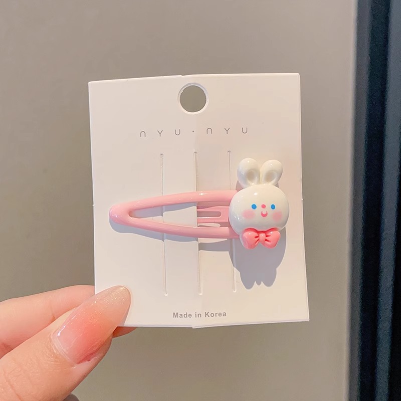 可爱彩色系儿童bb夹2025新款多巴胺发夹女生侧边刘海高级感发夹子详情35