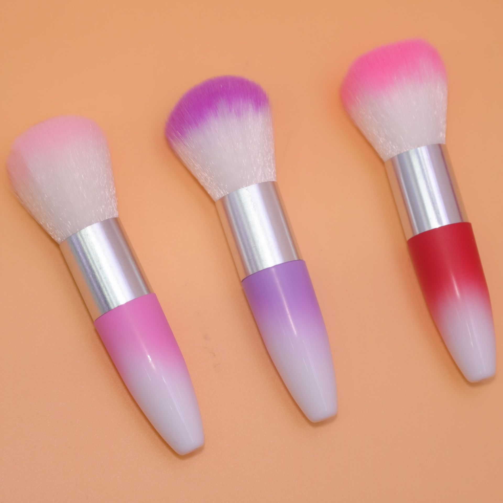 单支盒装散粉刷蜜粉腮红刷大号蘑菇头底座粉尘刷化妆刷现货批发详情11