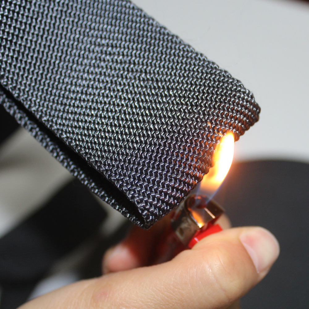 Fireproof, flame-retardant and high-temperature resistant aramid webbing, military green, yellow, black, red and orange fire safety belts for shoes, hats, clothing and bags pic 10