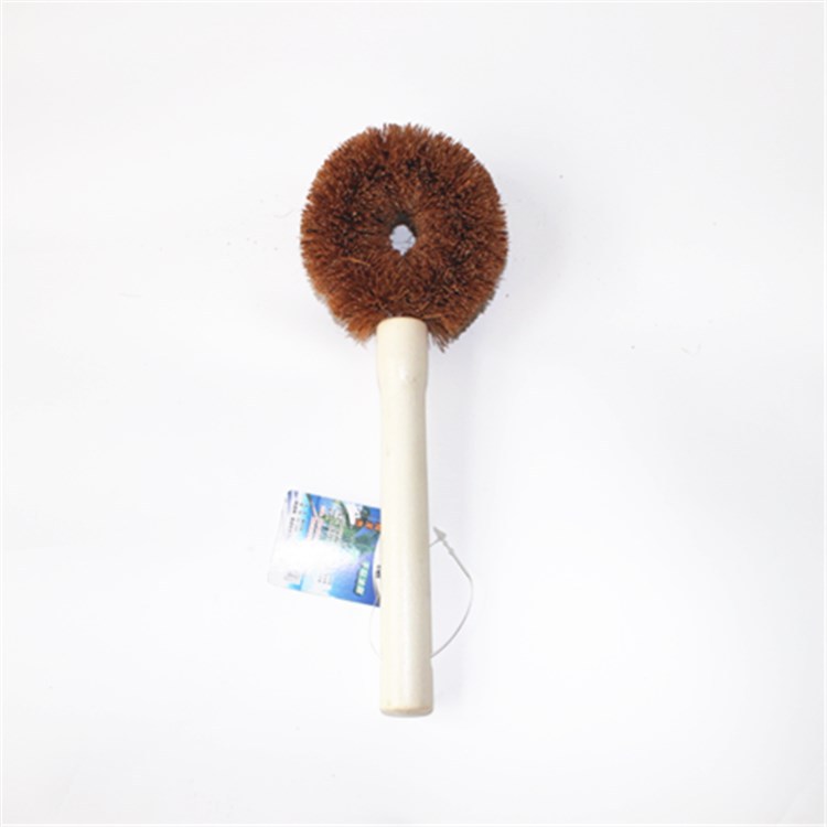 Wholesale of high-quality coconut coir pot brushes, kitchen cleaning brushes, pot and dish cleaning supplies at 2 yuan with large quantities on sale pic 4