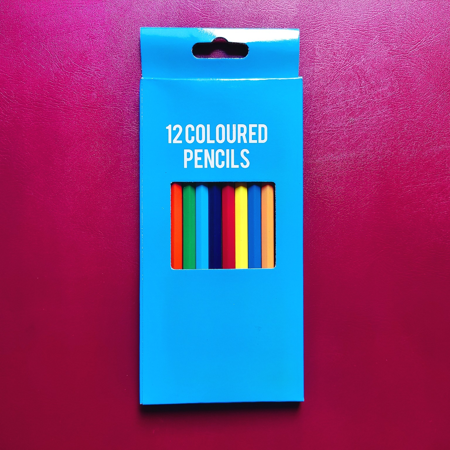 12色中性纯蓝盒