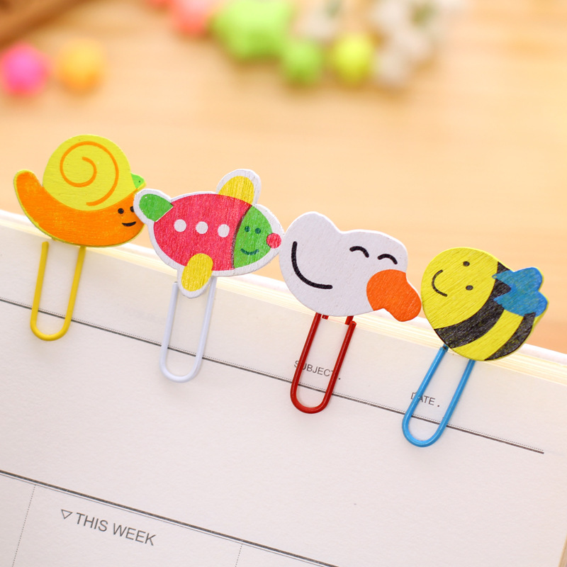 Creative animal, cute paper clips, bookmarks, paperclip bookmarks, student stationery wholesale, Taobao source manufacturer pic 5