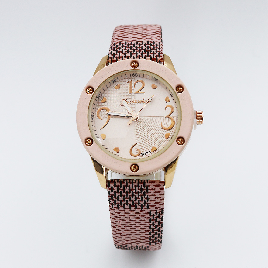 2024新款复古手表女学生石英表时尚休闲潮流皮表外贸简约气质女表详情3