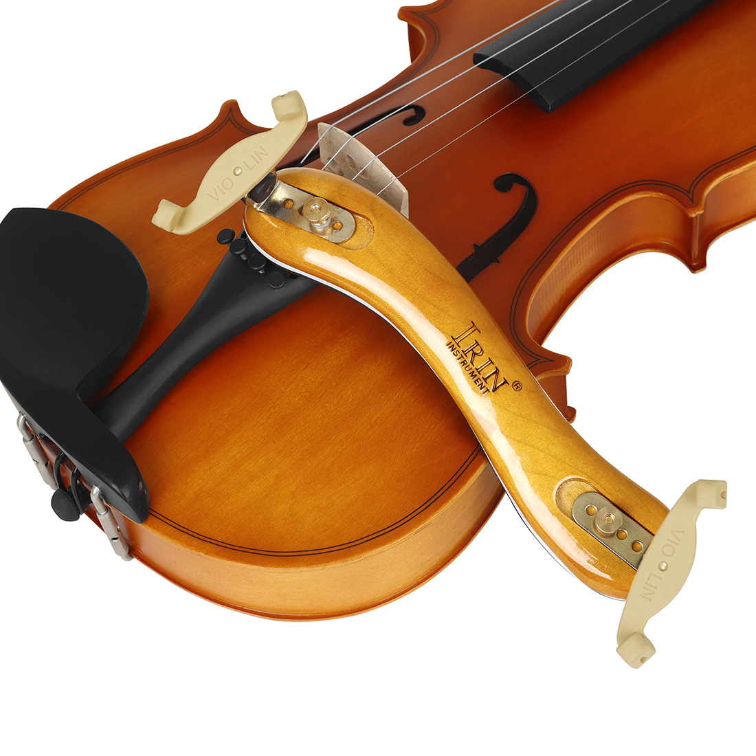 IRIN violin Shoulder Support 4/4 European Maple Ruyi style violin support chin pad for children and adults beginner shoulder pads wholesale pic 8