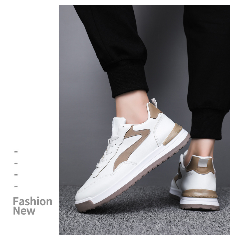 秋冬款男鞋韩版皮面板鞋运动休闲皮鞋厚底舒适老爹鞋百搭男士鞋子详情21