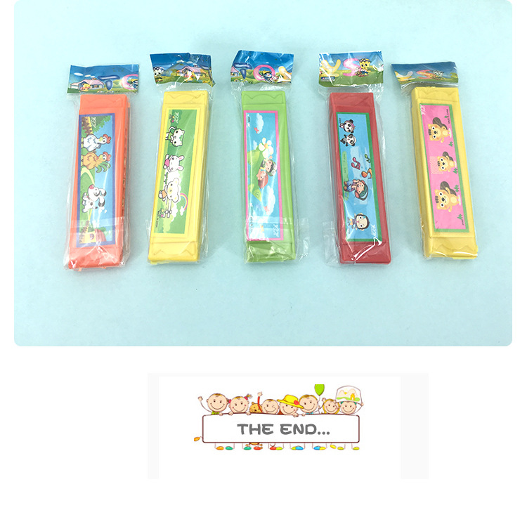 儿童玩具5孔口琴幼儿园小学生初学吹奏乐器音乐迷你口琴礼品礼物详情6