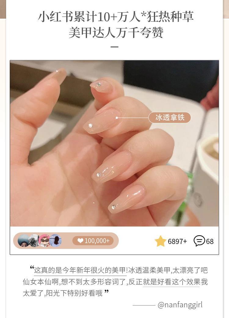 Wholesale of Baoshiman Nail Polish Gel 2022 New Model, a popular color-penetrating nail therapy glue for nail salons pic 15