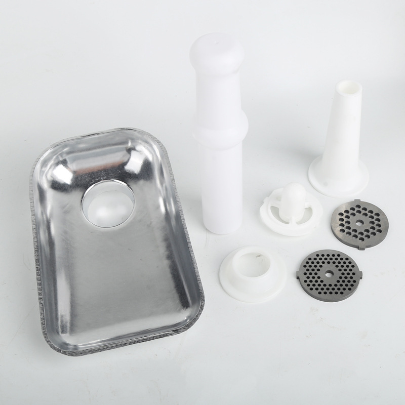 High-power and large-capacity electric stainless steel meat grinder for foreign trade, kitchen and household small appliances, fully automatic meat grinder pic 10