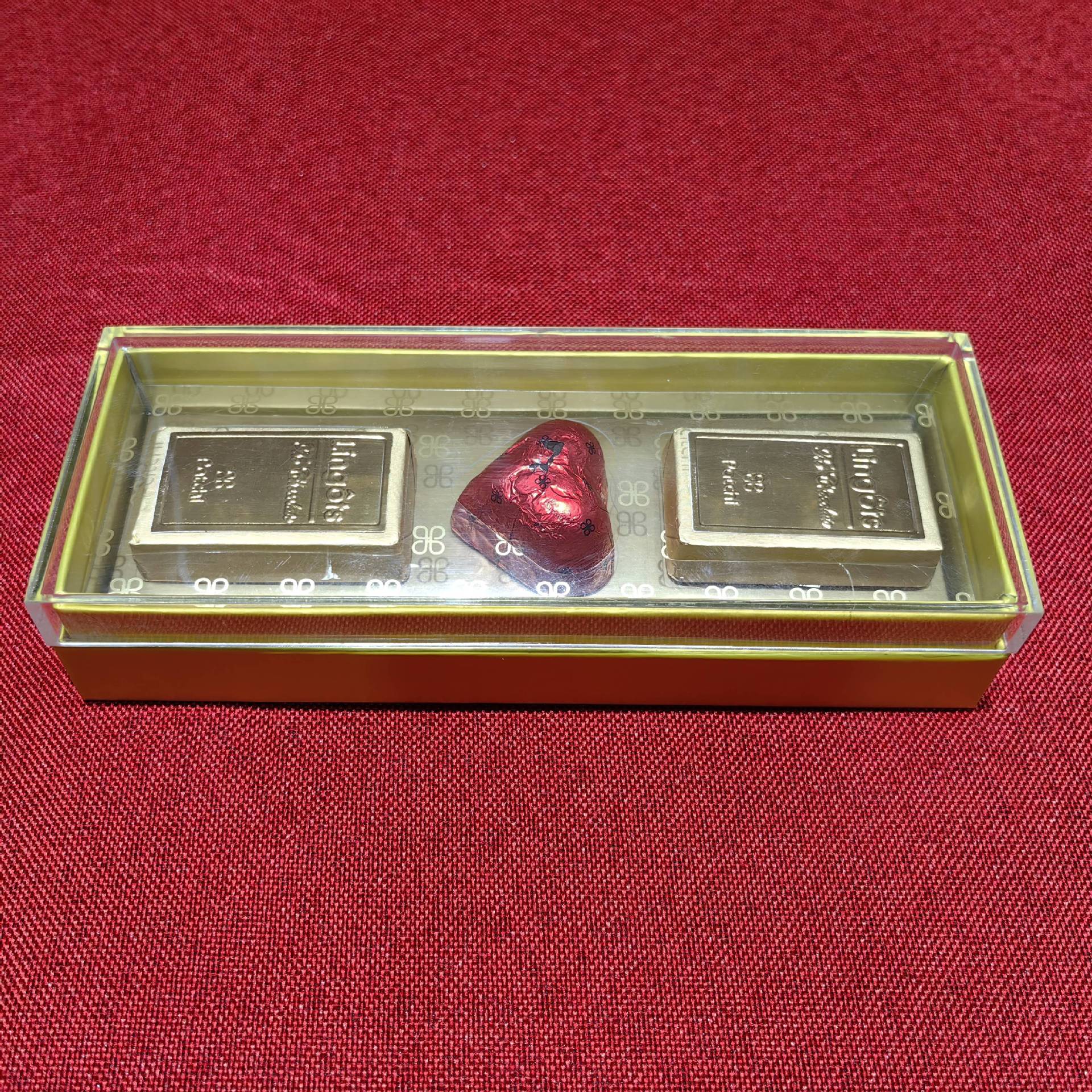 patchi Chocolate Gold Brick 2-piece box wedding candy Bridesmaid Souvenir Chocolate Snack inner layer pic 4