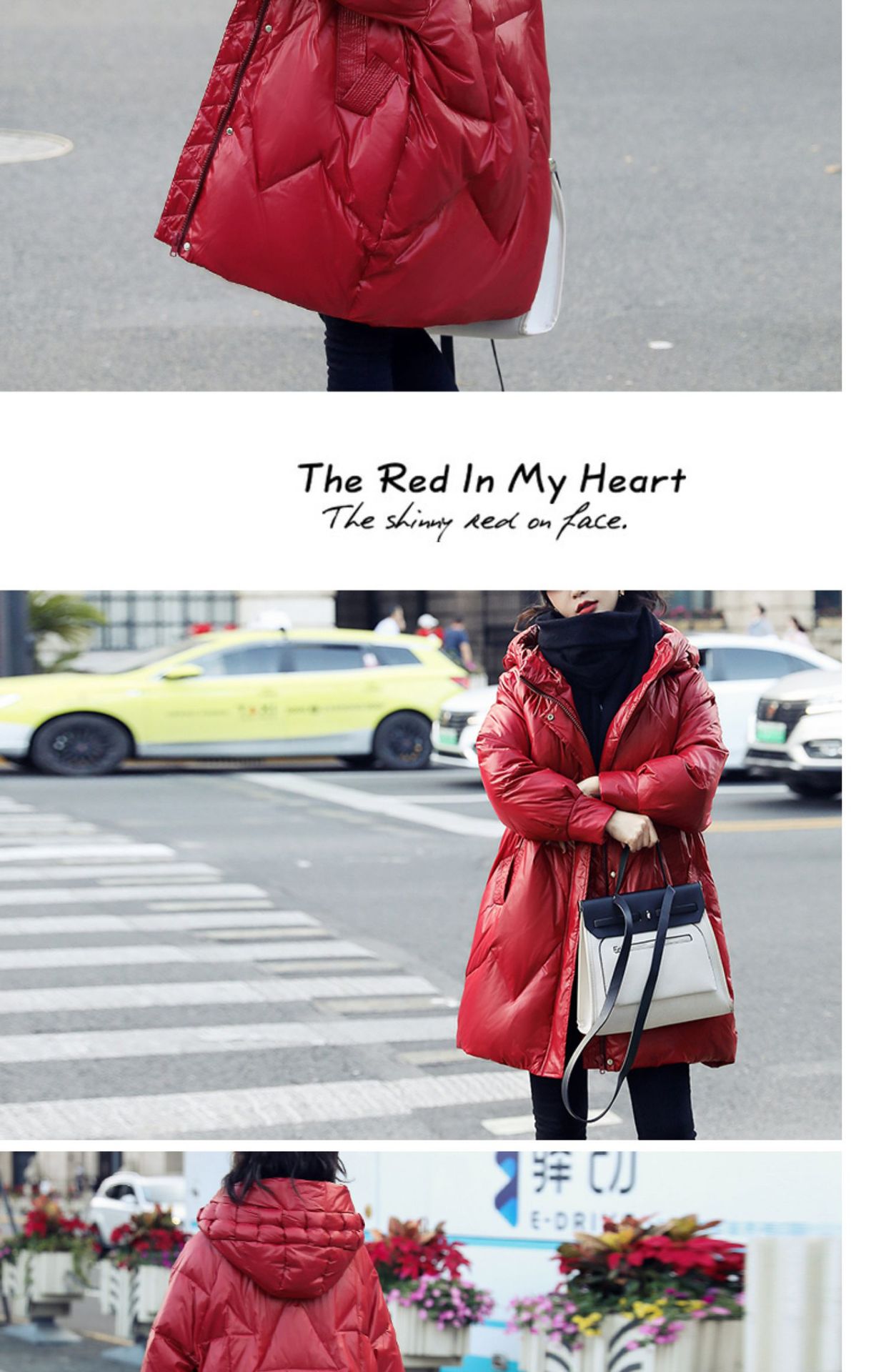 白鸭绒羽绒服女中长款20秋冬新款韩版宽松小个子冬季加厚外套详情14