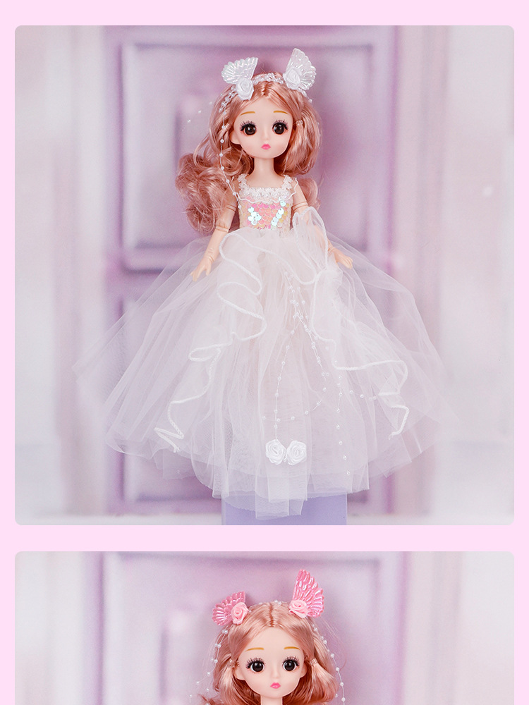 32cm纱裙仿真女孩洋娃娃儿童公主玩具61培训机构小礼物生日礼品详情9