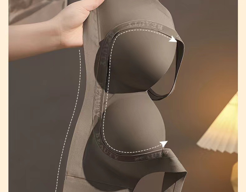 无痕内衣薄款提拉上托女小胸聚拢显大无钢圈舒适透气收副乳文胸罩详情7
