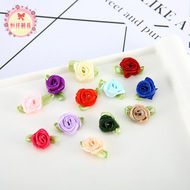 金边纱带康乃馨立体手工花朵 diy饰品配件头饰服装辅料胸花定zuo详情7