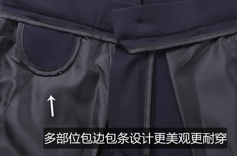 商务西裤男士休闲裤春夏季薄款弹力冰丝男裤中年宽松直筒西装裤男详情11