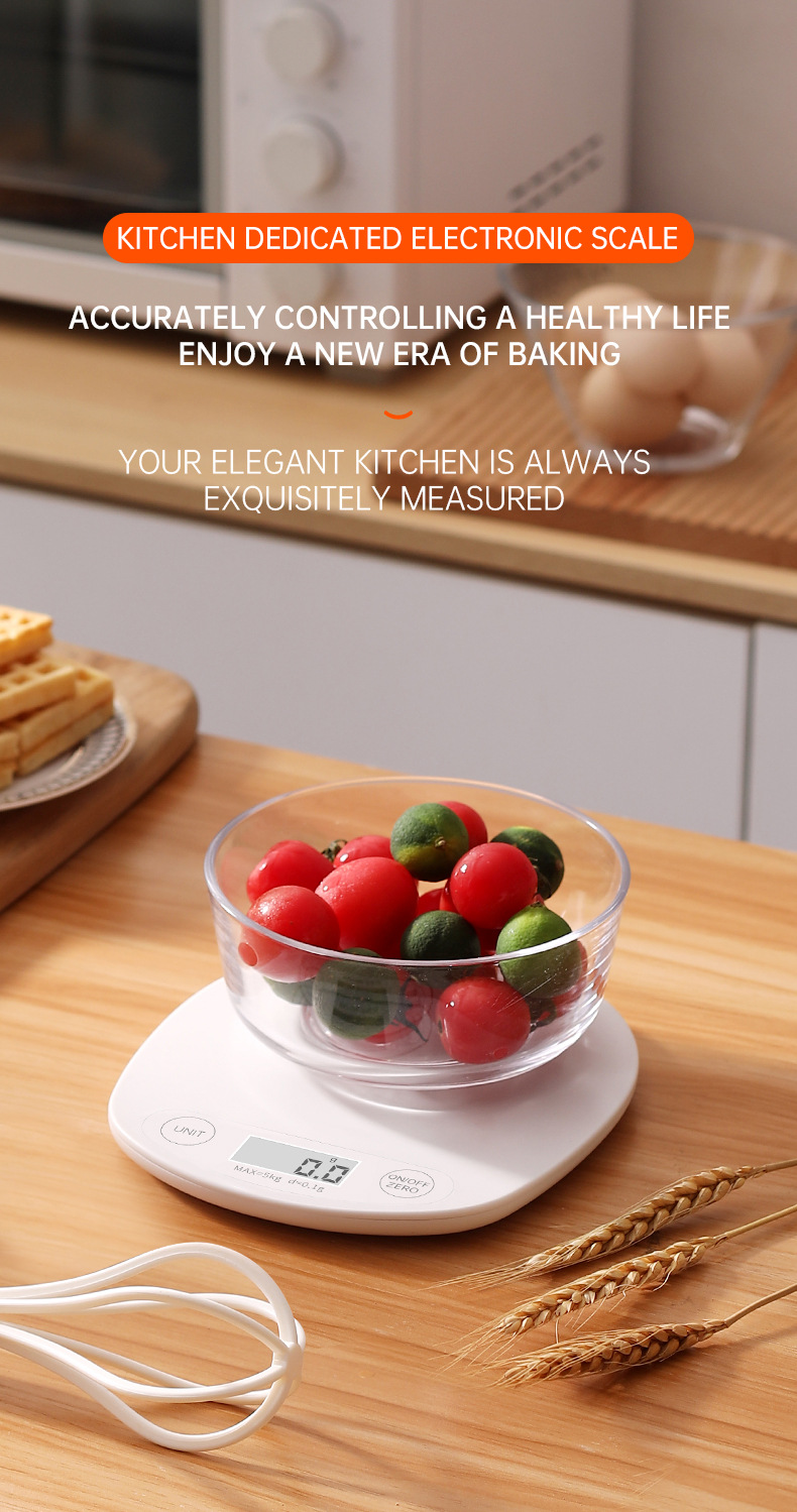 家用厨房食物称小型迷你电子烘焙克重称小台秤高精度厨房秤电子秤详情16