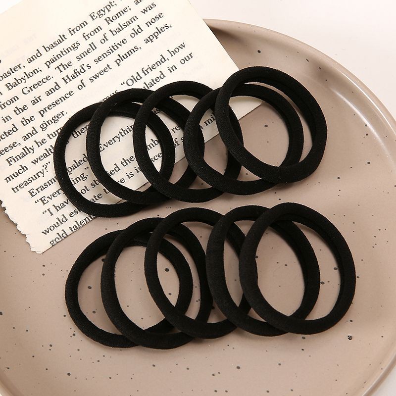 无接缝发圈高弹力皮筋成人扎头发加粗发绳女扎发韩国简约头绳饰品详情1