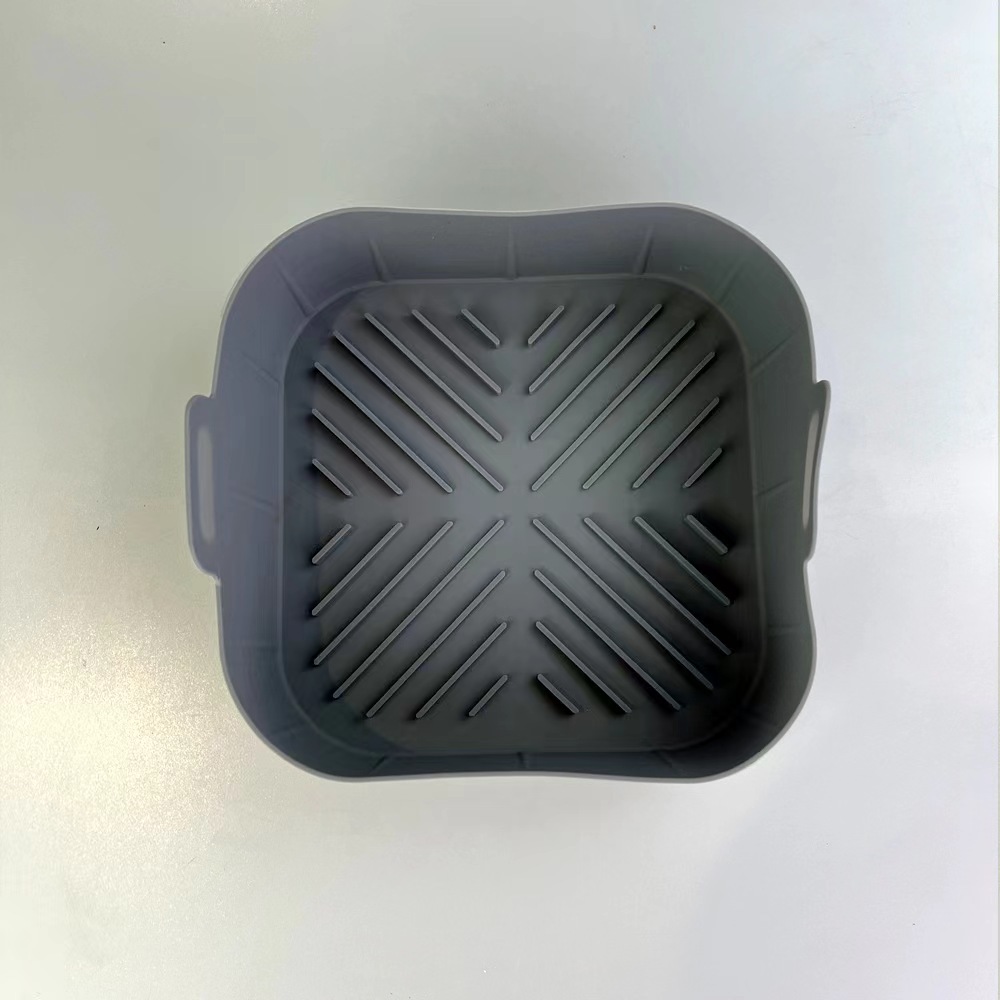 Air Fryer 空气炸锅方形硅胶烤盘食品级可重复使用硅胶空气炸锅篮详情5