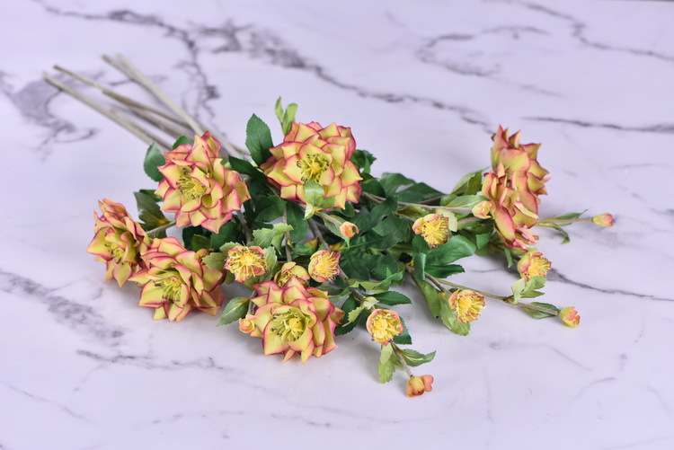 Dongli Flower Industry Factory directly sells artificial roses, ice mountain roses, home furnishings, hotels, shopping malls, wedding decorations, artificial flower bouquets, and high-end ornaments pic 40