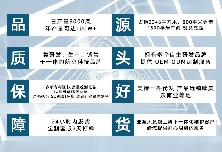 志扬升级款遥控飞机固定翼航模泡沫战斗玩具地摊发光滑翔机详情2