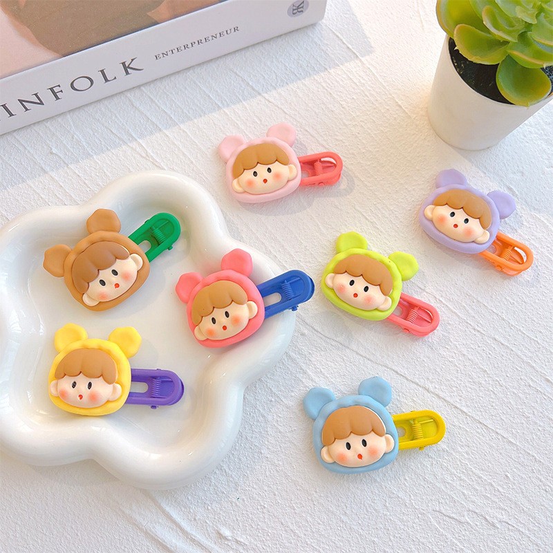 超可爱香肠嘴发圈儿童少女发绳女2023新款高弹力耐用不伤发橡皮筋详情5