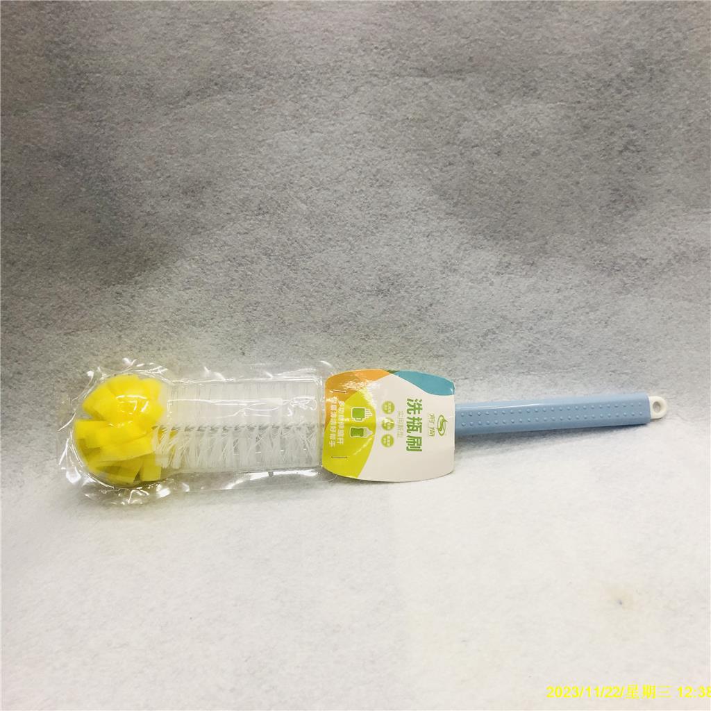 可伸缩柄杯刷长柄羽毛型百洁布洗瓶刷清洗清洁海绵瓶刷RS-300028详情10