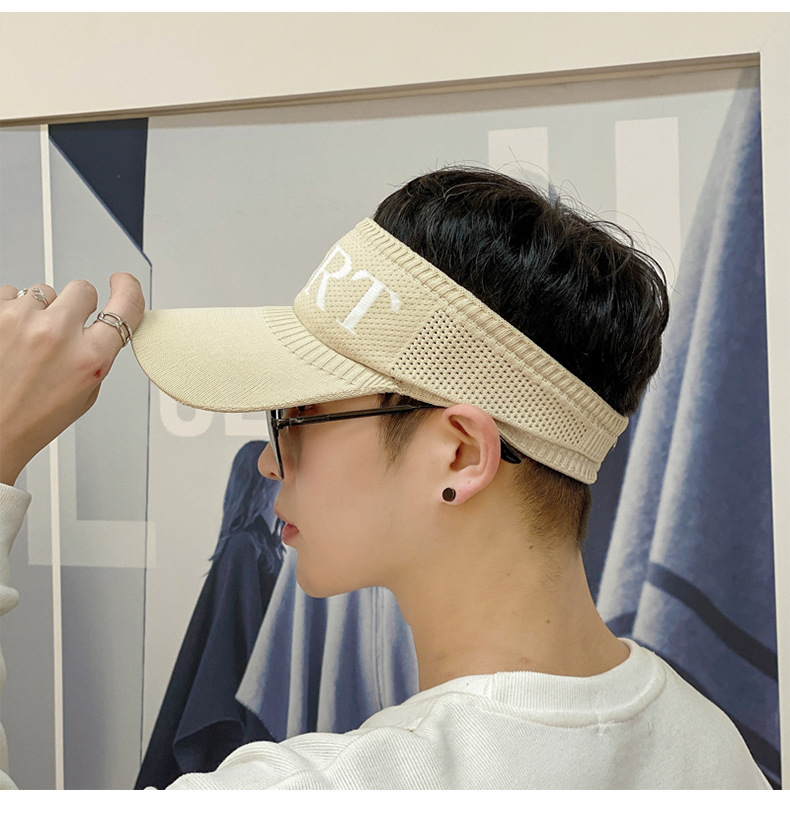 Summer open-top hat for women, casual Korean style breathable new sun hat, baseball cap, outdoor sun hat for women pic 11