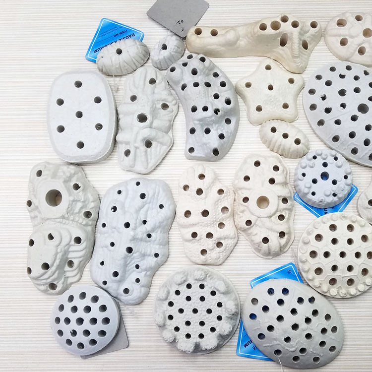 Baojie Aquarium Base, simulation aquatic plant base, fish tank aquatic plant base, ceramic base manufacturer wholesale pic 28