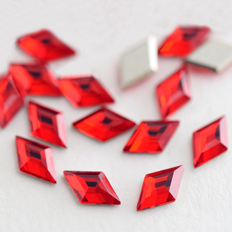 奥地利水晶配件2773菱形银底平钻&灰底烫钻奥钻美甲水晶饰品贴钻详情12