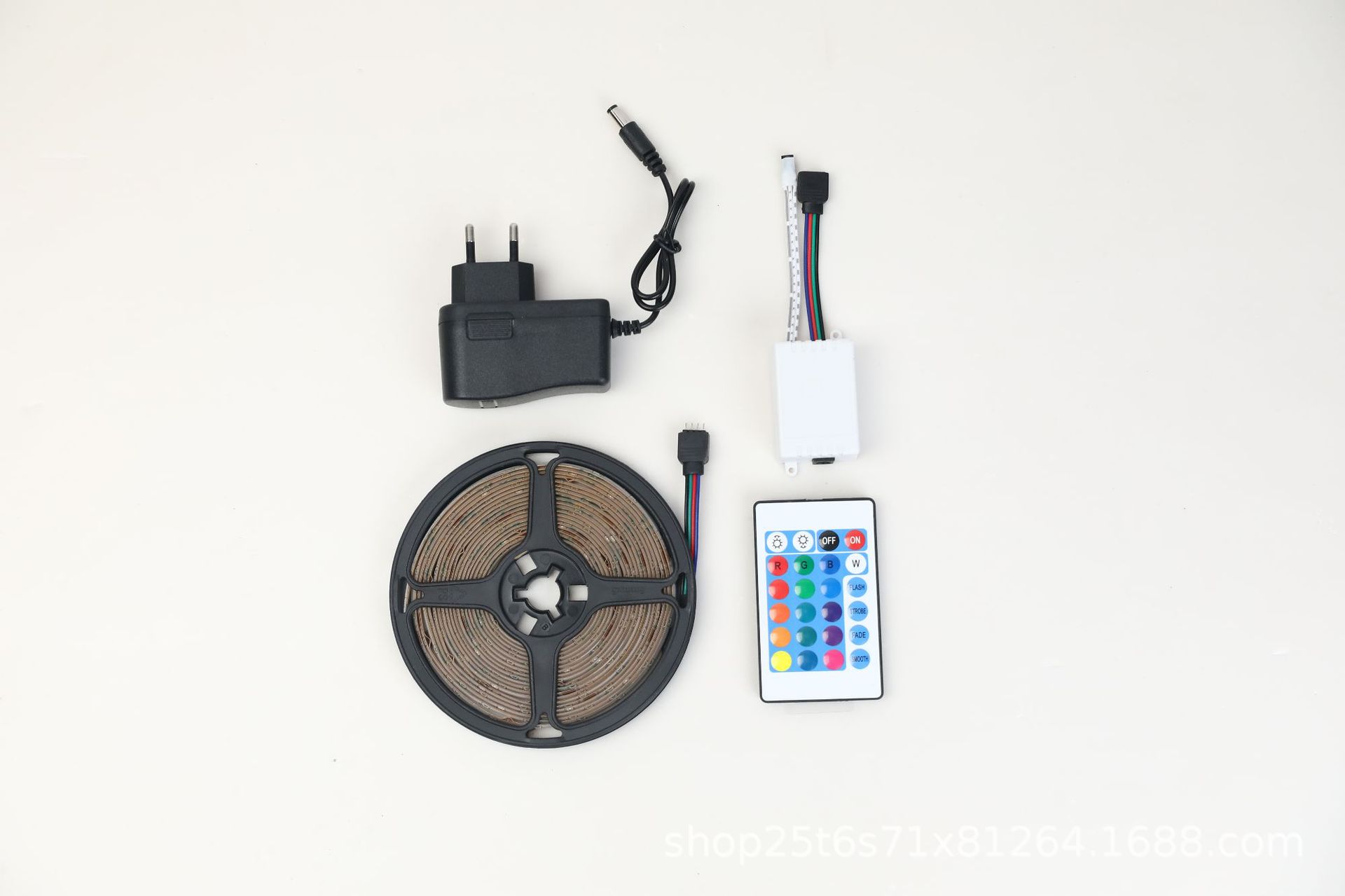 LED灯带12V灯带2835RGB2835套装七彩变色60灯led户外5米灯条套装详情2