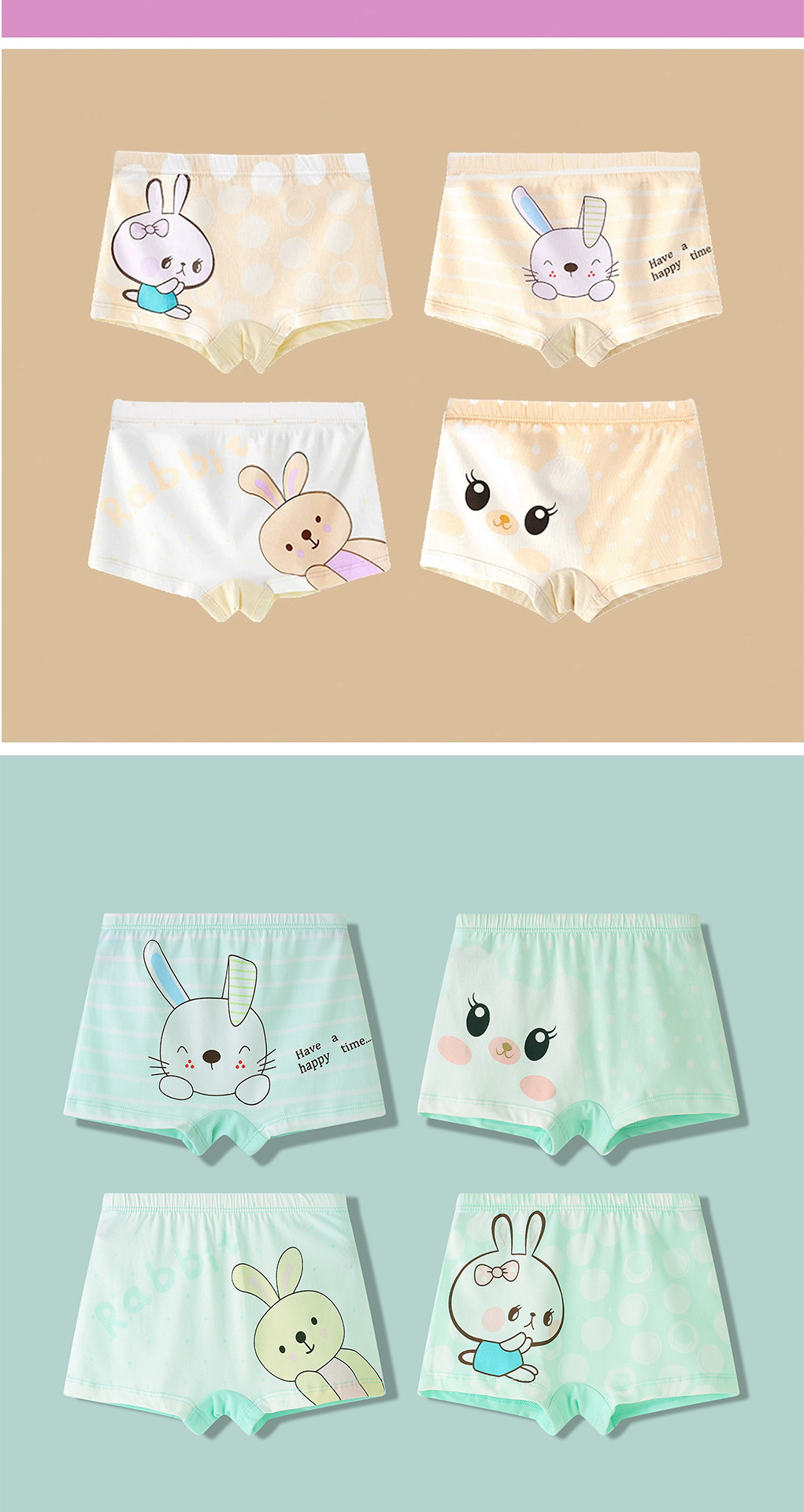 Dibujos animados niños bragas algodón peinado niñas boxer bragas niñas shorts leggings fábrica al por mayor pic 17