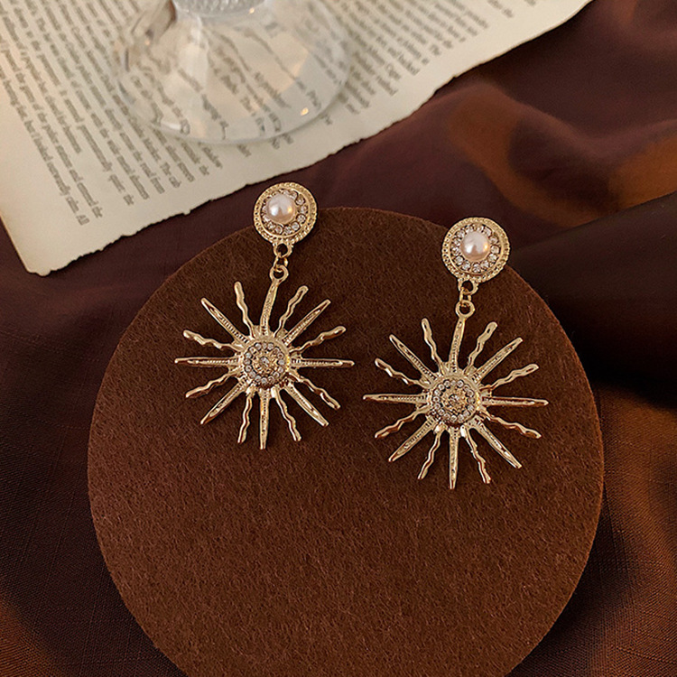 925银针复古耳环几何金属耳钉小众气质高级感爆款百搭耳饰批发详情27