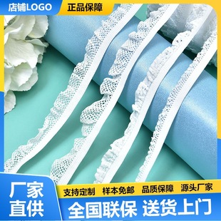 1.1cm彩色毛绒球织带 蓬蓬球弹力花边带 沐浴球diy辅料小毛球花边详情7