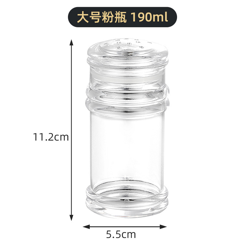 Toothpick holder, acrylic PS transparent plastic, pepper bottle, toothpick bottle, toothpick box, kitchenware pic 6