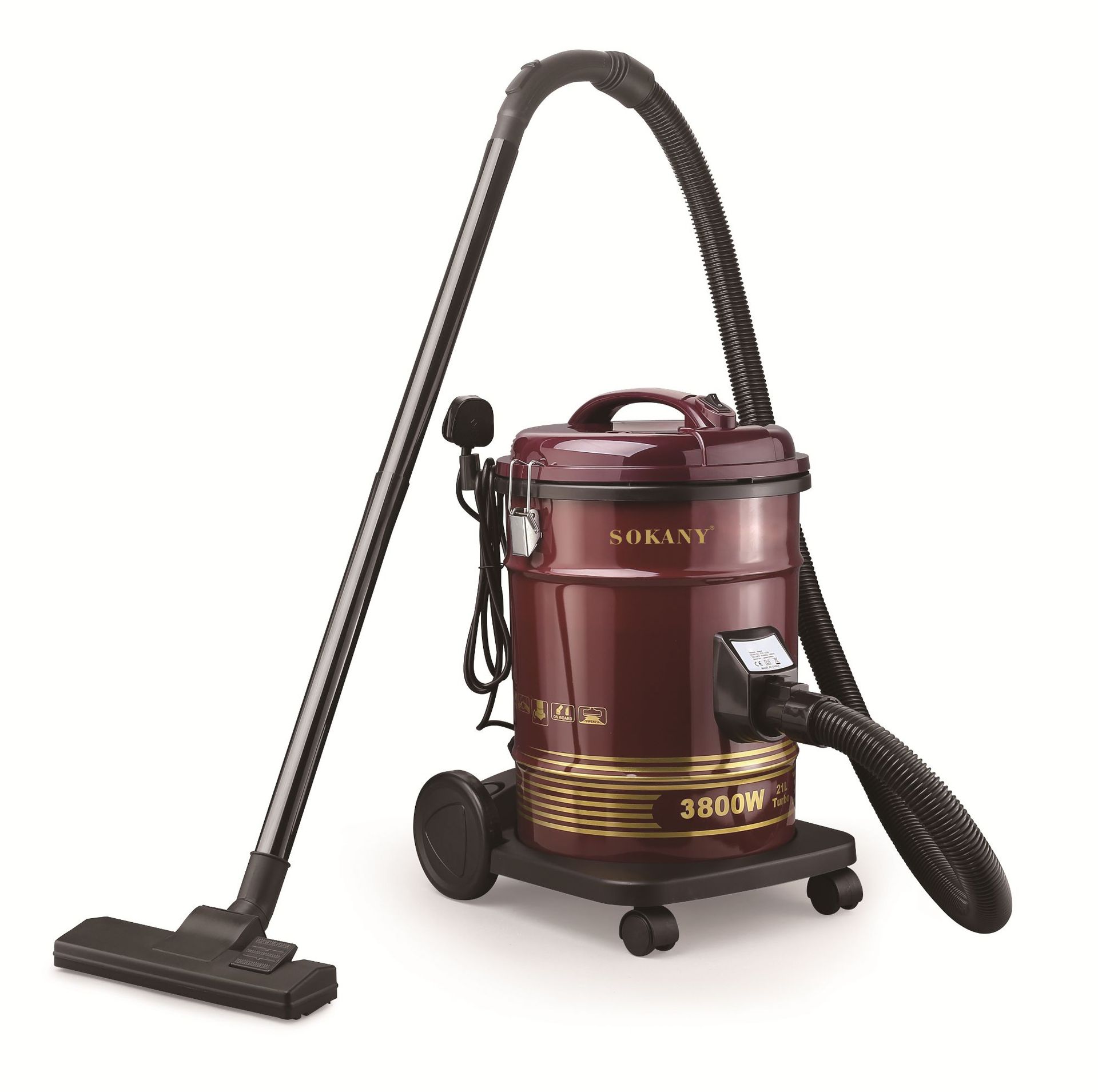 Cross-border SOKANY3571 household vacuum cleaner 21L Large capacity and high power wired dust removal and cleaning vacuum cleaner pic 3