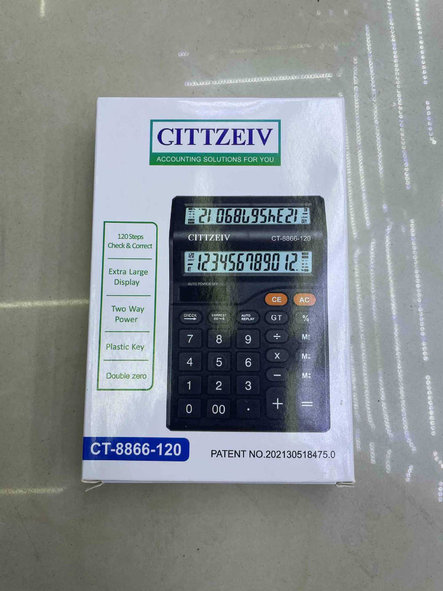 双面屏计算器12位商务办公会记财务计算器计算器批发详情2