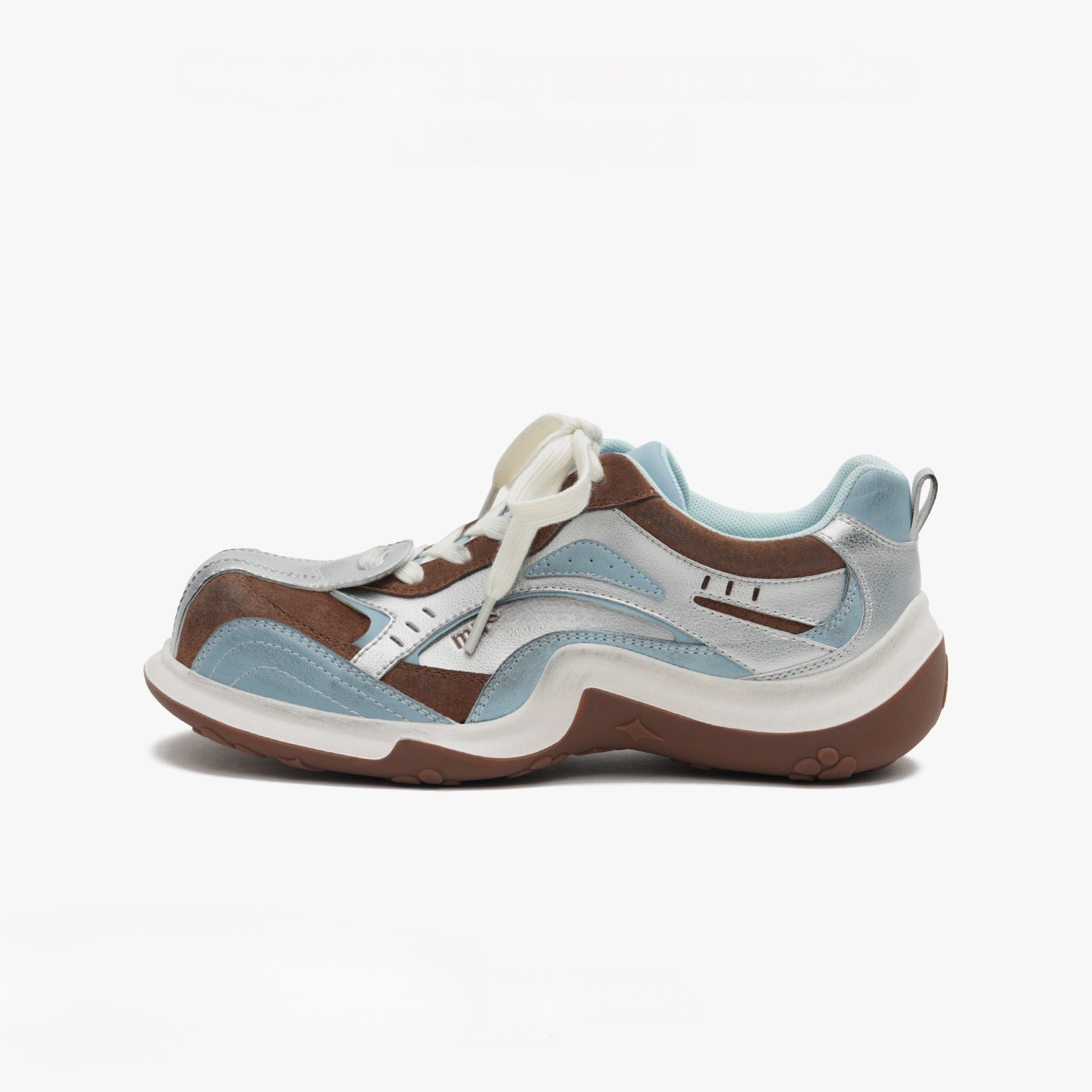 马速主义2025新款小众设计ins潮萌爪鞋女春厚底运动鞋休闲大头鞋详情25