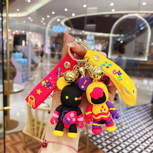 玉桂狗零钱包钥匙链创意可爱挂饰钥匙挂件库洛米收纳小包包钥匙扣详情21