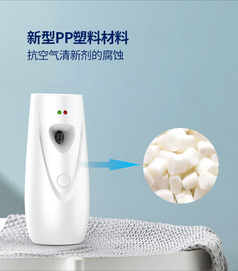 Automatic fragrance dispensers for removing odors in hotel, home and commercial bathrooms pic 7