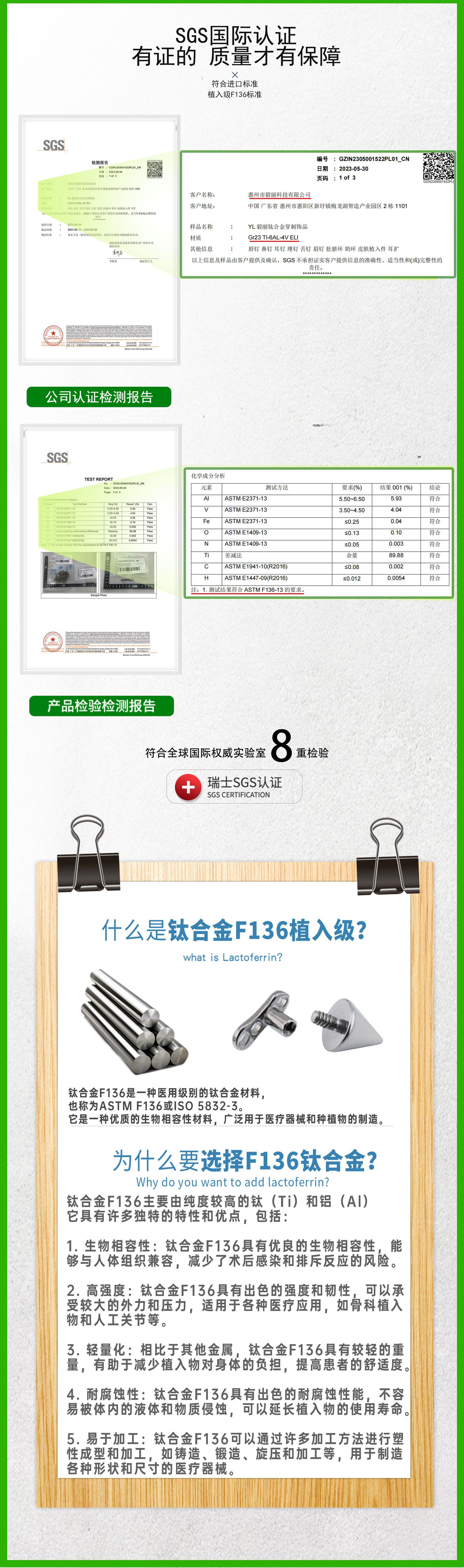 植入级F136材质钛合金饰品暗黑炫酷澳宝蜘蛛养护耳洞穿刺耳钉唇钉详情5