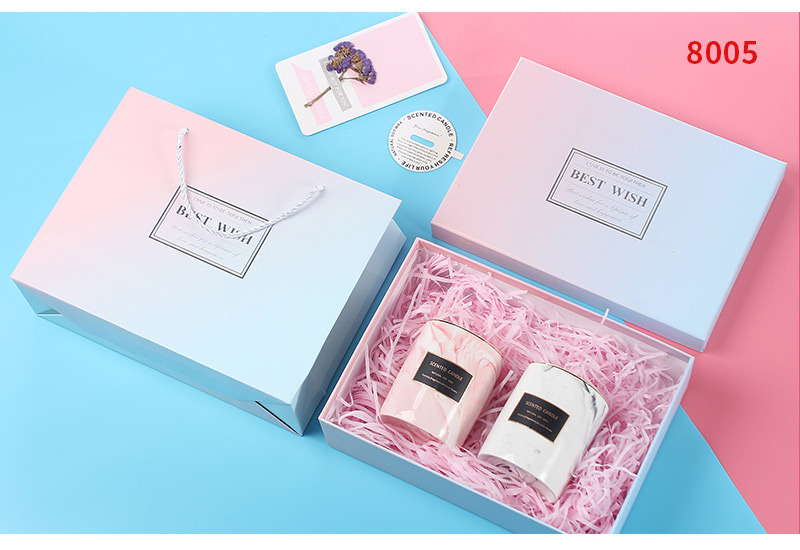 Blog Company gradient Gift box in stock, rectangular top and bottom cover gift packaging box, creative gift box, souvenir gift box pic 23