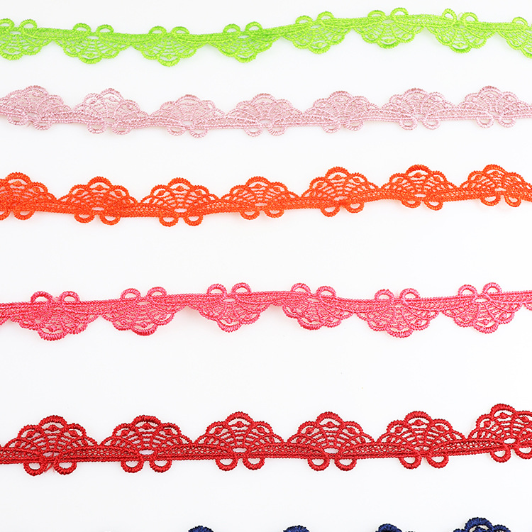 现货金色水溶蕾丝 沙发垫辅料 越布悠花边 16cm宽lace 窗帘花边详情10