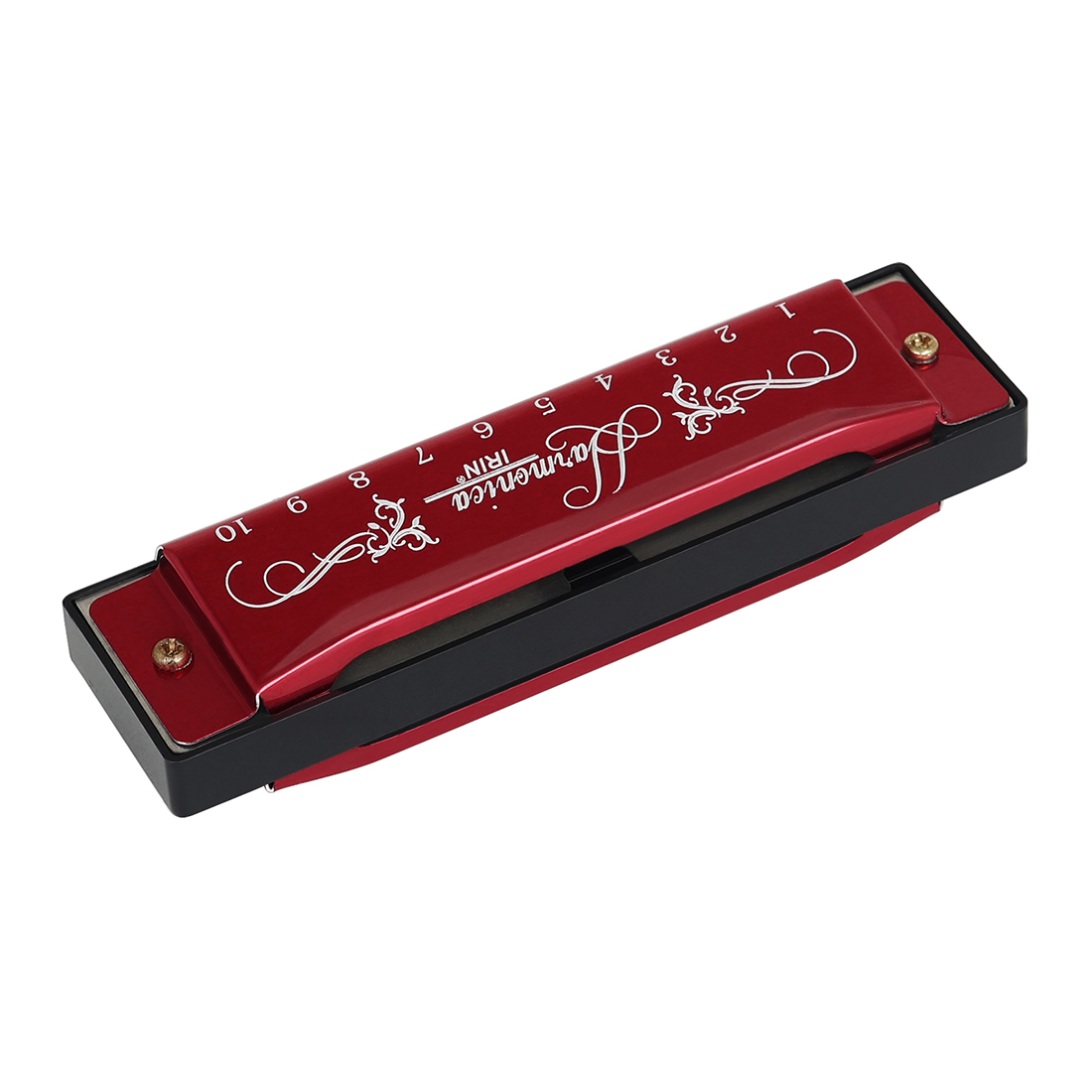 Cross-border wholesale of IRin 10-hole 20-note harmonica in C key for beginners to start playing the 10-hole harmonica pic 17