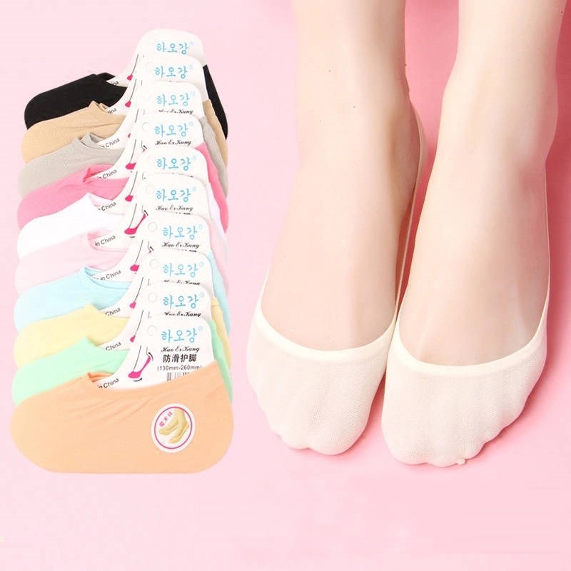 3-20双魔术袜子女短袜船袜女套袜超薄隐形丝袜夏季硅胶防滑不掉跟详情10