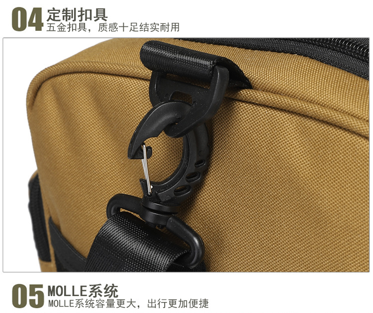 战术多功能健身包户外旅行袋旅游包手提包手提袋双肩背包详情19