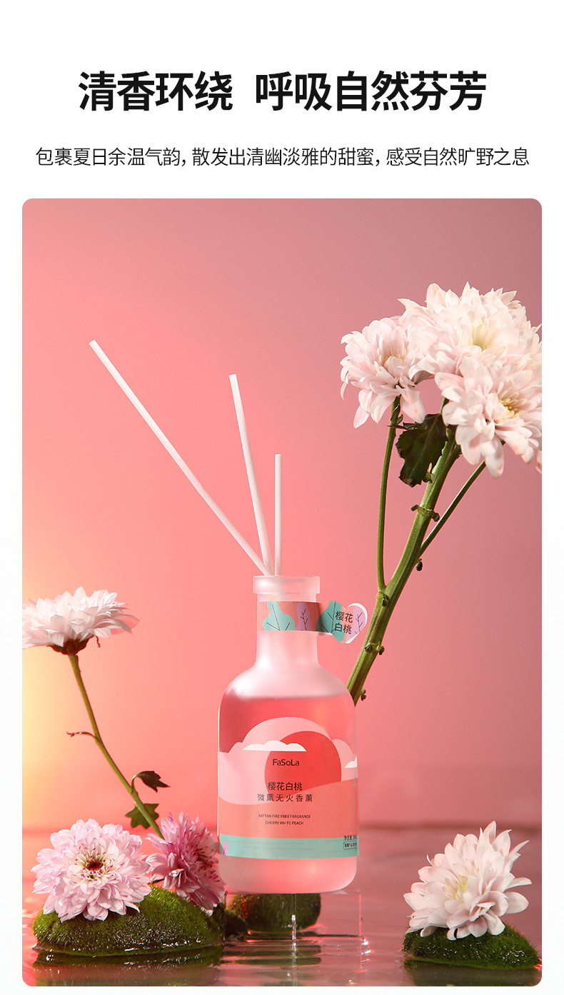 FaSoLa aromatherapy is a long-lasting indoor diffuser for home use. It keeps the air fresh in the bedroom, eliminates odors, prevents fragrance, and is non-flammable pic 6
