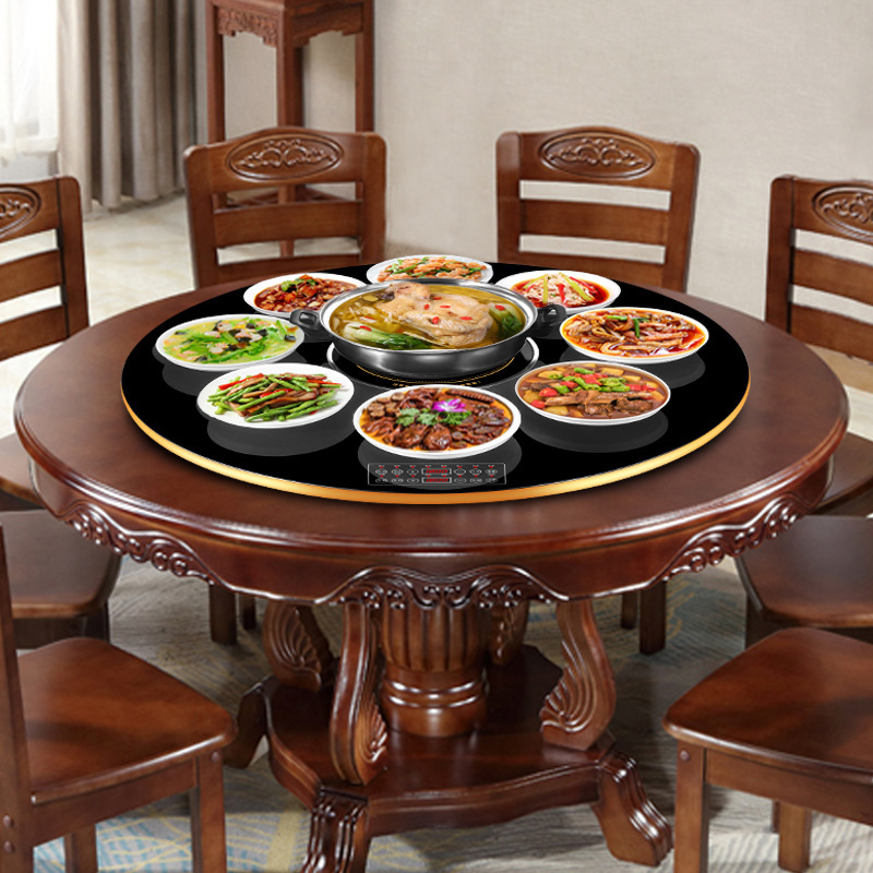 Multi-functional warm plate for dining table and food insulation board pic 2